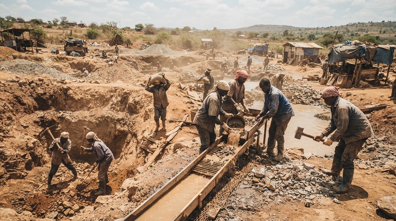 Kenya gold mining sector — Manidweepa Minerals gold ore Turkana Kenya